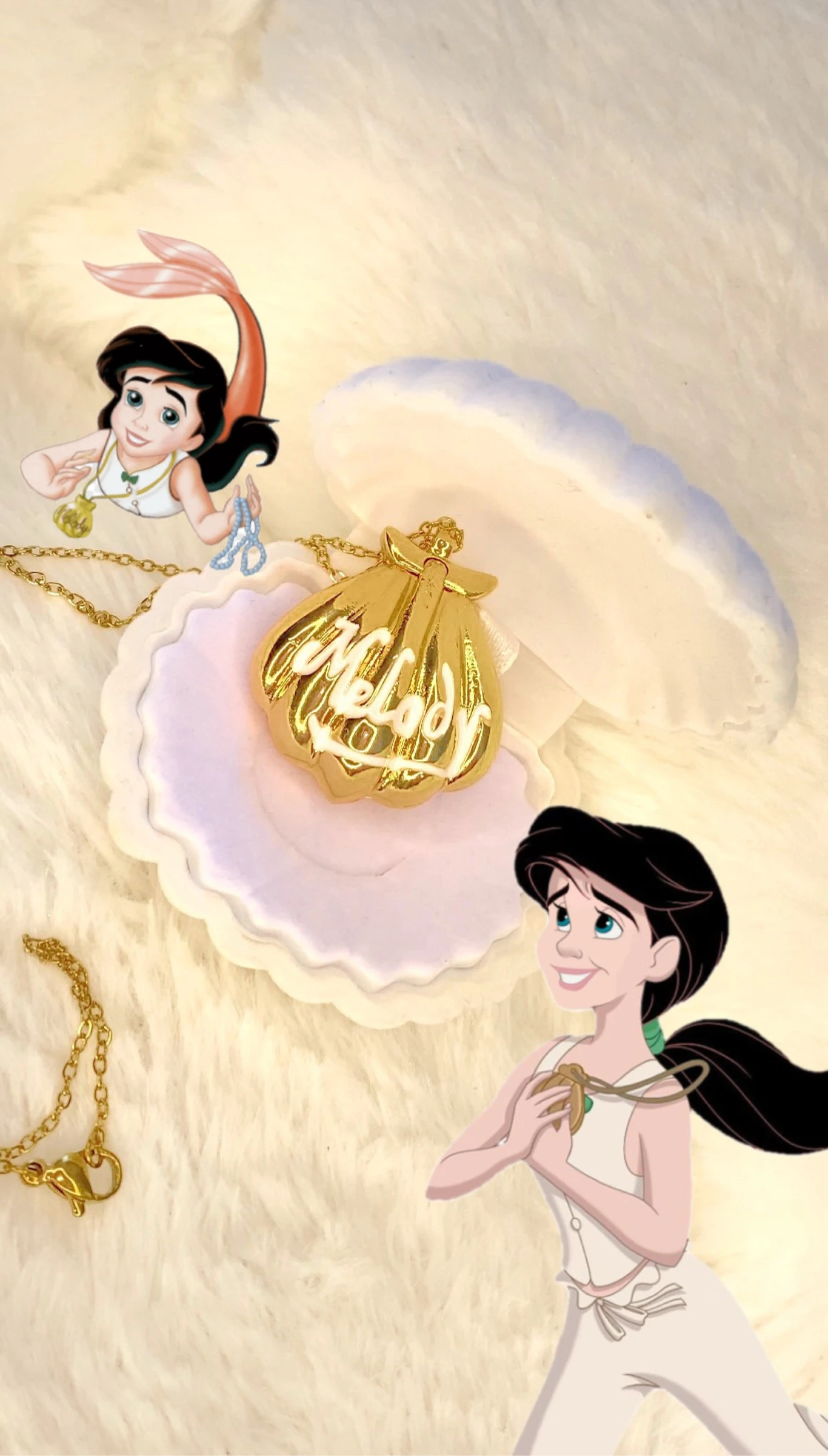 Melody Necklace Little mermaid